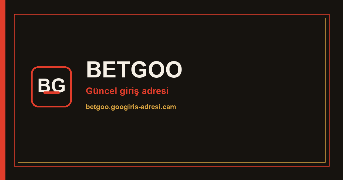 Titelbild zum aktuellen Betgoo-Login